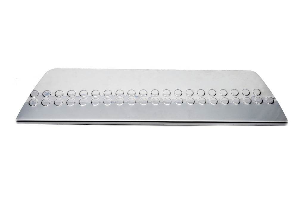 Rear bumper trim Carmos (stainless) for Volkswagen Amarok 2010-2022 - Reelken Auto