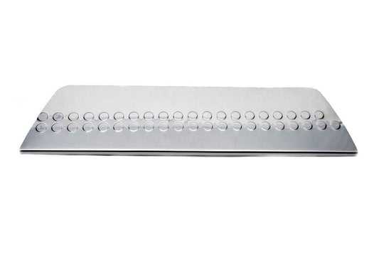 Rear bumper trim Carmos (stainless) for Volkswagen Amarok 2010-2022 - Reelken Auto