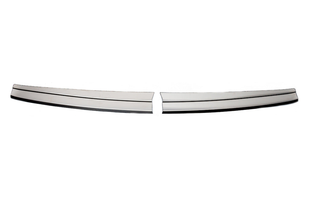 Rear bumper protectors Carmos (Active, 2 pcs, stainless steel) for Hyundai I-20 2014-2020 - image 7