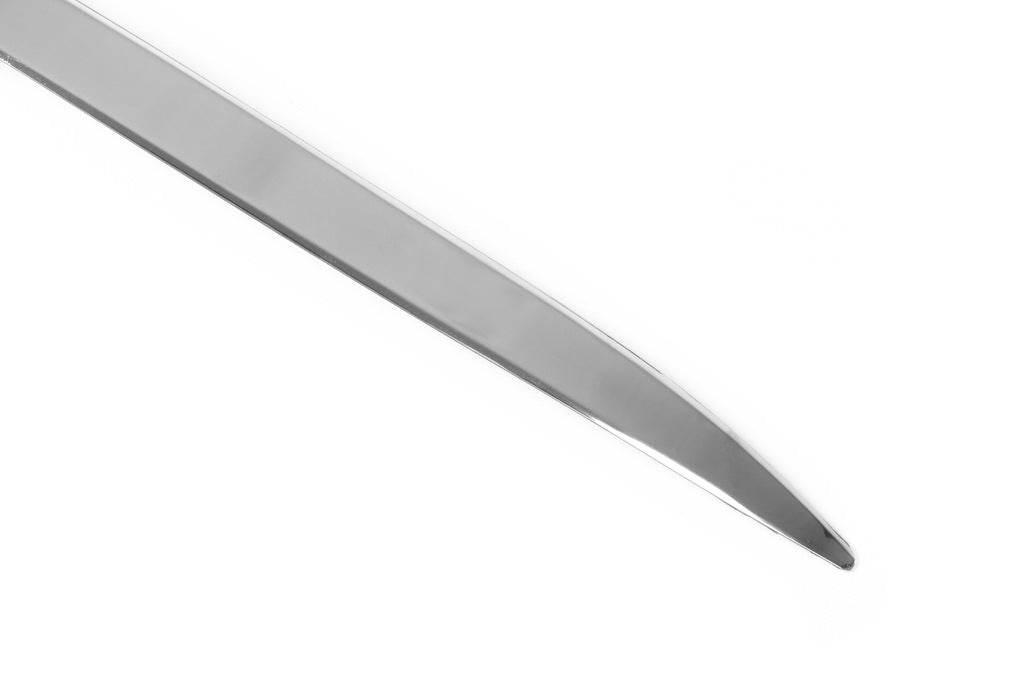 Edge of the bumper (stainless) for Opel Astra J 2009-2015 - Reelken Auto