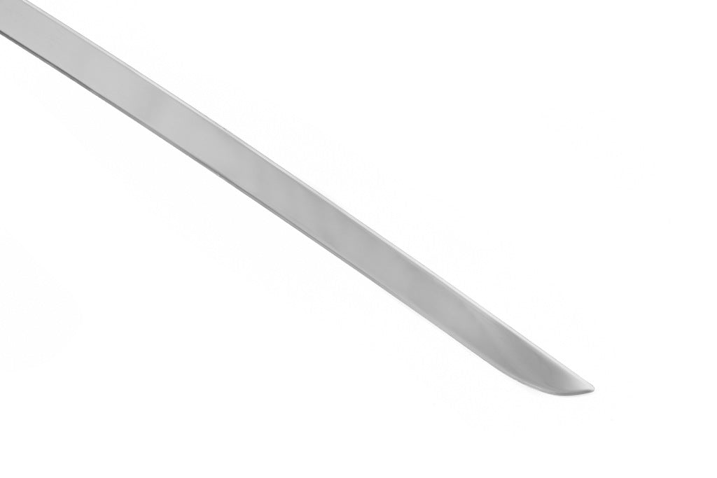 Edge above the number (2015-2018, upper, narrow, stainless steel) for Hyundai Tucson TL 2016-2021 - image 3