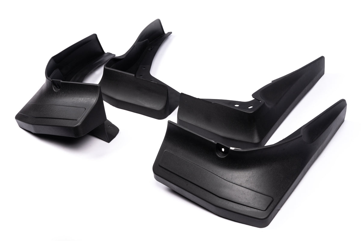 Premium Mud Flaps with Side Skirts (for Base, 4 pcs) for Mercedes GL/GLS сlass X166 2012-2019 - image 1