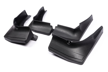 Premium Mud Flaps without Side Skirts (for Base, 4 pcs) for Mercedes GL/GLS сlass X166 2012-2019 - image 1