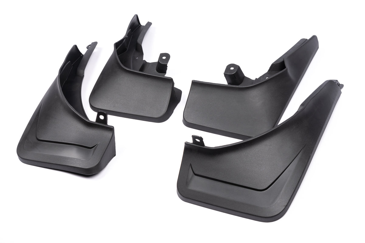 Original Premium Mud Flaps (unpainted fender flares, model without side steps, 4 pcs) for Mercedes GLE W167 2018- - image 1