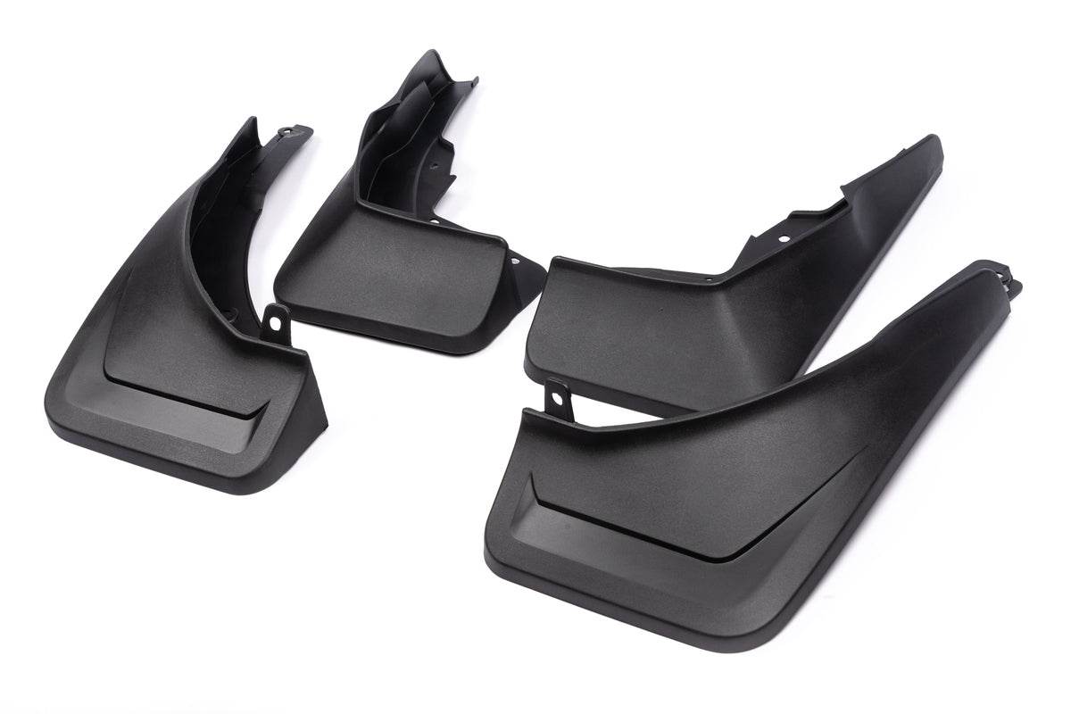 Mudguards (unpainted fender flares, model with footpegs, 4 pcs) for Mercedes GLE W167 - Reelken Auto