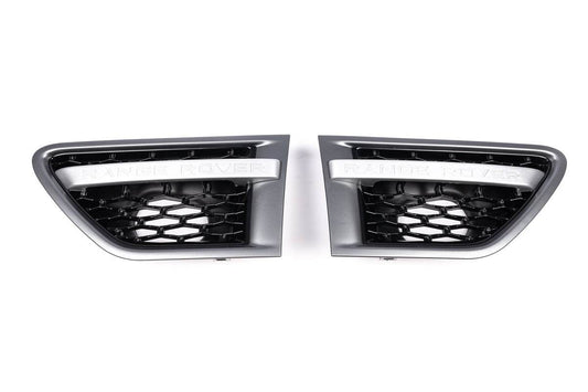 Gills in wings (V2, 2010-2013, 2 pcs) for Range Rover Sport 2005-2013 - Reelken Auto