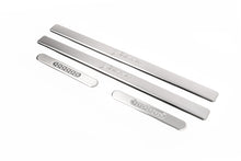 Door Sill Protectors OmsaLine (4 pcs, Stainless Steel) for Fiat Punto Grande/EVO 2006-2018 - image 1