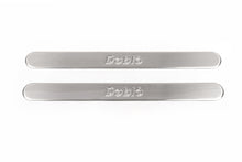 Door Sill Covers (Omsa, 2 pcs, Stainless Steel) for Fiat Doblo I 2001-2005 - image 1