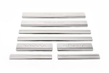 Door Sill Covers OmsaLine (8 pcs, Stainless Steel) for Nissan Navara 2006-2015 - image 2