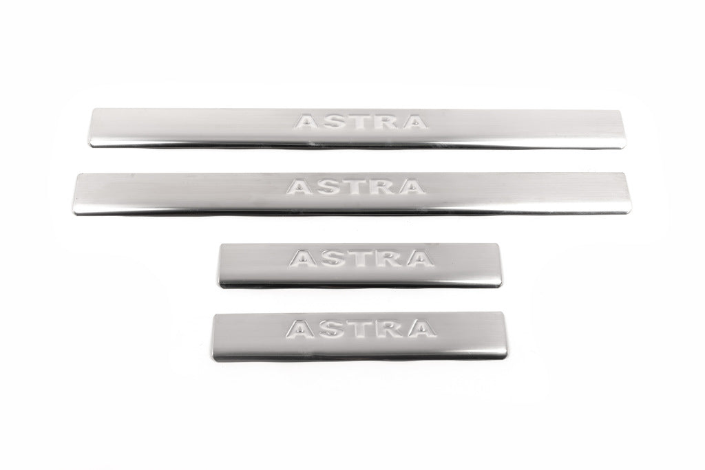 Door sills Omsa (stainless) for Opel Astra G classic 1998-2012 - image 4