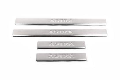 Door sills Omsa (stainless) for Opel Astra G classic 1998-2012 - image 4