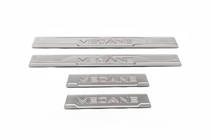 Sill OmsaLine (4 pieces, stainless steel) for Renault Megane IV 2016-2025 - Reelken Auto