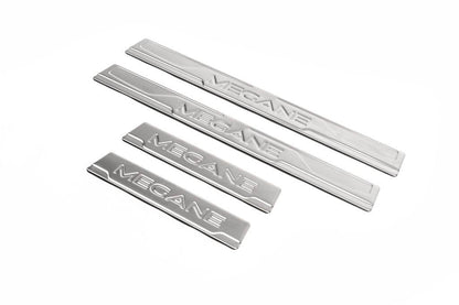 Sill OmsaLine (4 pieces, stainless steel) for Renault Megane IV 2016-2025 - Reelken Auto