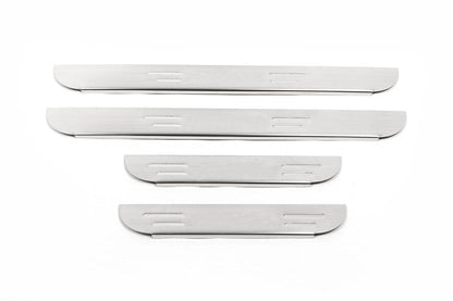 Door sills OmsaLine (4 pieces, stainless steel) for Toyota Rav 4 2006-2013 - Reelken Auto