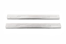 Door Sill Protectors OmsaLine (2 pcs, Stainless Steel) for Toyota Corolla 2007-2013 - image 2