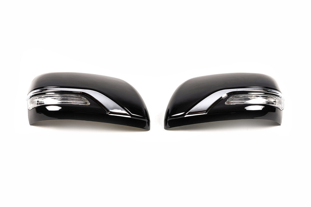 Mirror Covers (with Indicator, Style 2016) for Toyota Land Cruiser 200 2007-2021 - image 4