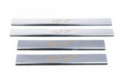 The door sill panels (4 PCs, Carmos) for Audi Q7 2005-2015 - Reelken Auto