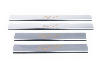 Door Sill Covers (4 pcs, Carmos) for Audi Q7 2005-2015 - image 4