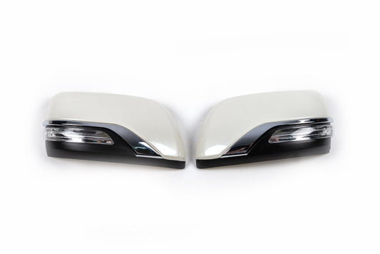 Mirror Covers (with Indicator, Style 2016) for Toyota Land Cruiser Prado 150 2009-2023 - image 2