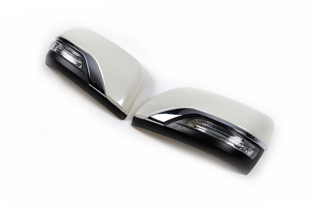 Mirror Covers (with Indicator, Style 2016) for Toyota Land Cruiser 200 2007-2021 - image 3