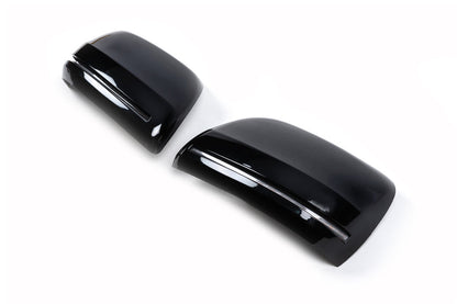 Mirror covers (with LED repeater, style 2020) for Toyota Land Cruiser 200 - image 5