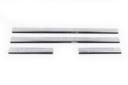 Door Sill Covers (4 pcs, Carmos V1) for Audi Q5 2008-2017 - image 2