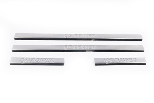 Door Sill Covers (4 pcs, Carmos V1) for Audi Q5 2008-2017 - image 2