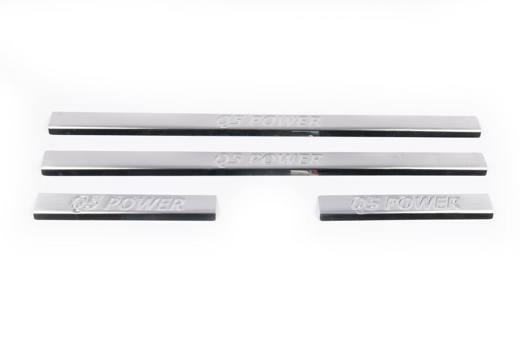 Door Sill Covers (4 pcs, Carmos V1) for Audi Q5 2008-2017 - image 2