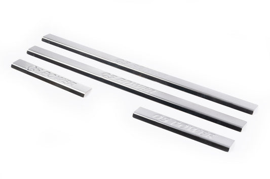 Door Sill Covers (4 pcs, Carmos V1) for Audi Q5 2008-2017 - image 1