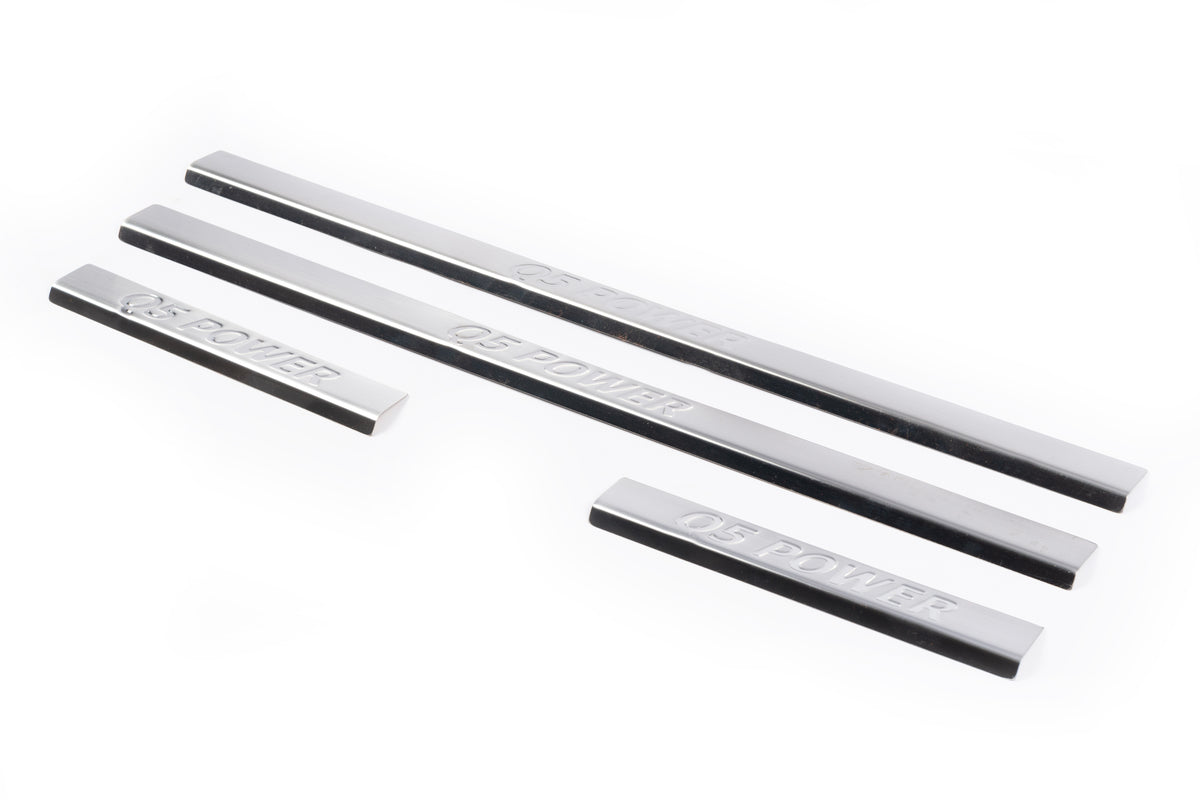 Door Sill Covers (4 pcs, Carmos V1) for Audi Q5 2008-2017 - image 1