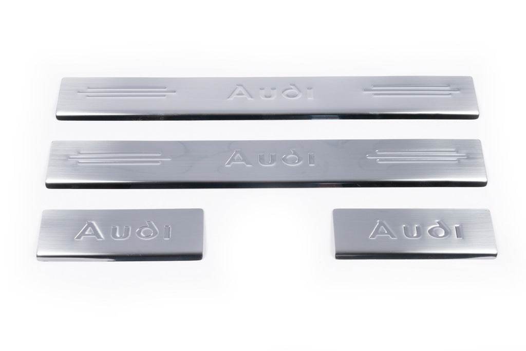 Door sills (4 PCs, Carmos) for Audi A6 C5 1997-2001 - Reelken Auto