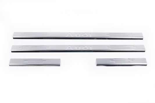 Door Sill Covers (4 pcs, Carmos) for Audi A3 1996-2003 - image 2