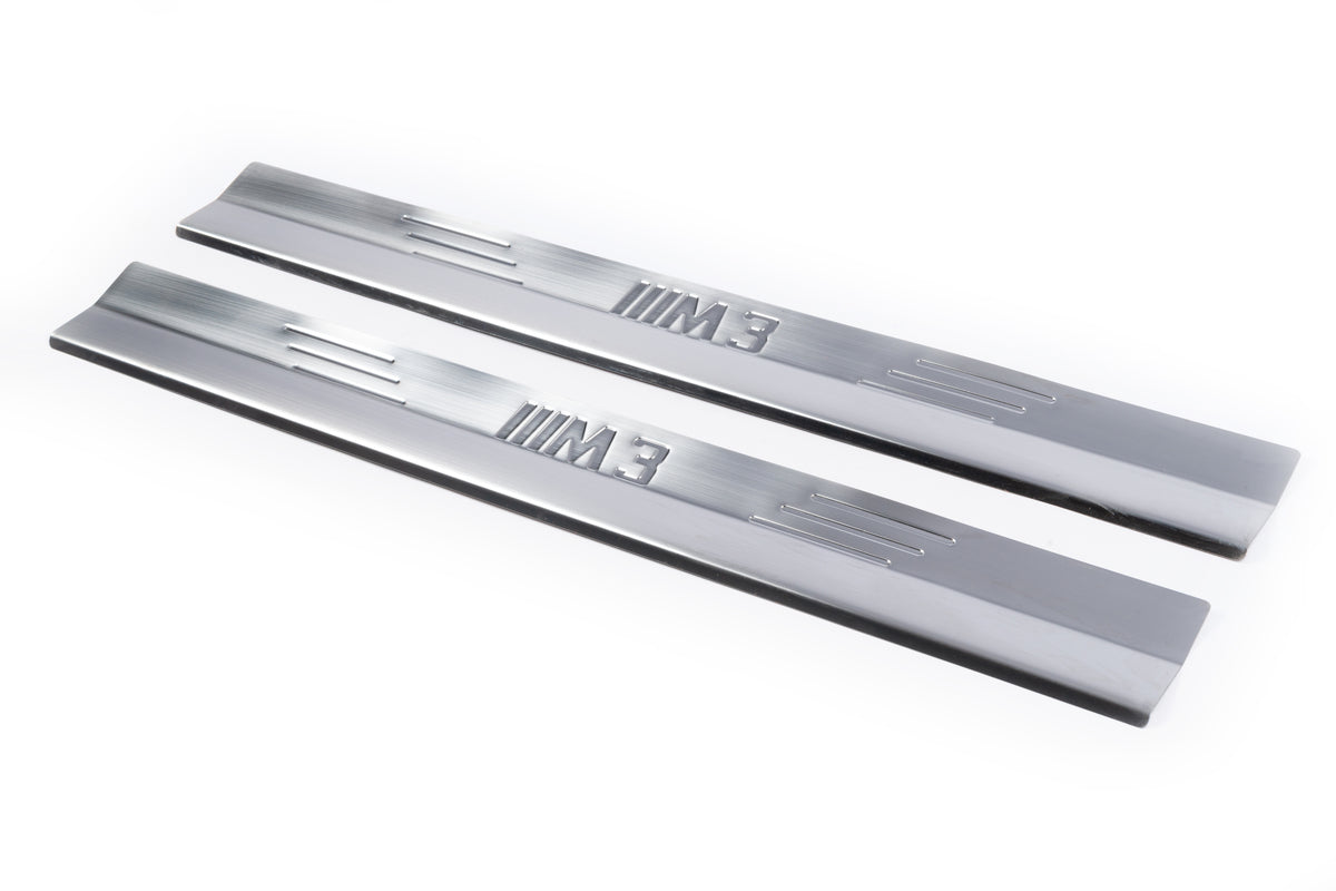 Door Sill Covers (2 pcs, Carmos) for BMW 3 Series E36 1990-2000 - image 1