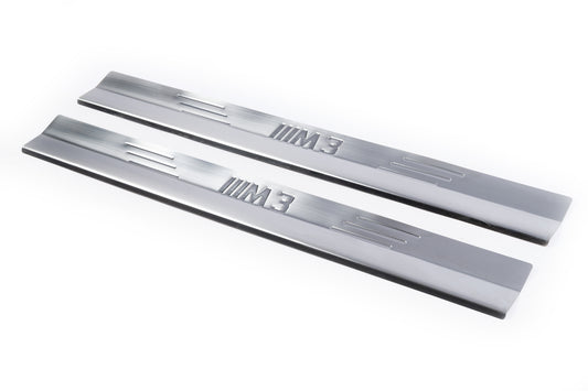Door Sill Covers (2 pcs, Carmos) for BMW 3 Series E36 1990-2000 - image 1