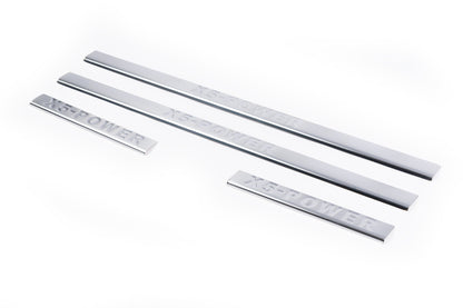 Carmos Stainless Steel Door Sill Protectors (4 pcs) for BMW X5 E-53 1999-2006 - image 1