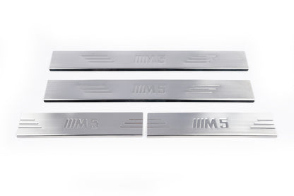 Door Sill Covers (4 pcs, Carmos V1) for BMW 5 Series E34 1988-1995 - image 2