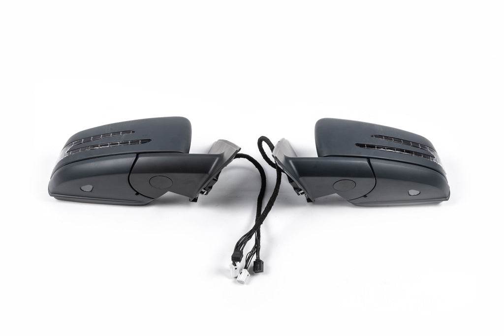 Side mirrors restyling (2 pcs, assembled) for Mercedes S-class W221 - Reelken Auto