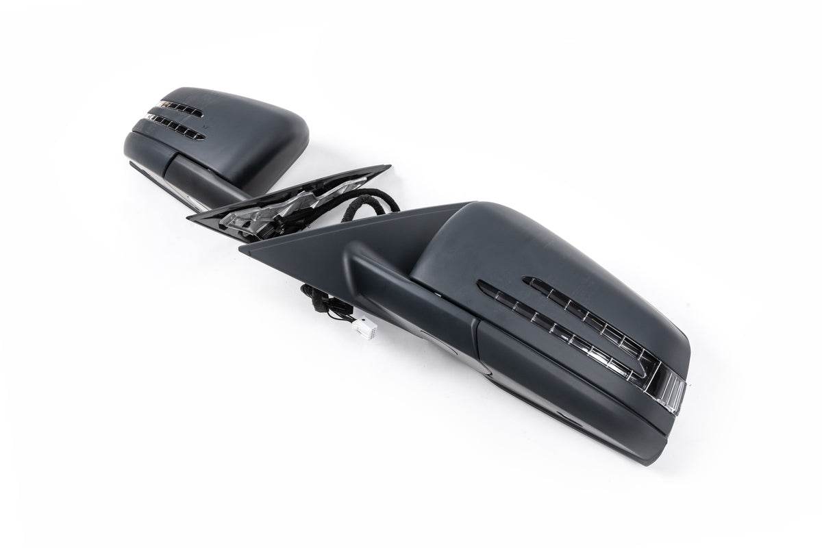 Side mirrors restyling (2 pcs, assembled) for Mercedes S-class W221 - Reelken Auto