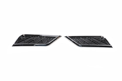 Rear bumper edge cover (2016+, 2 pcs) for Lexus LX570/450d 2008-2022 - image 4