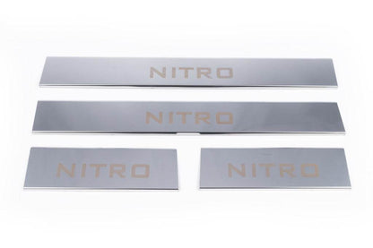 Door sills Carmos upper part (stainless steel) for Dodge Nitro 2007↗ - Reelken Auto