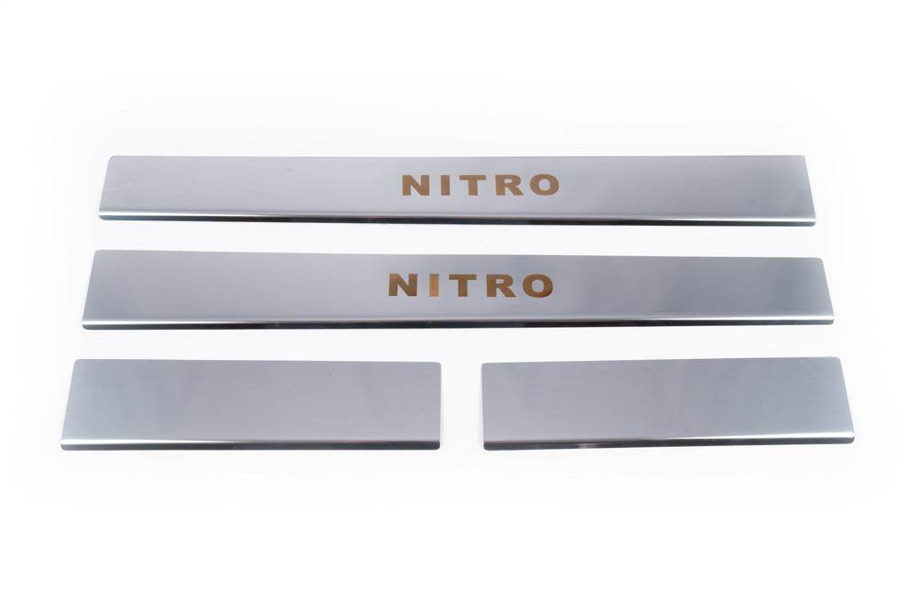 Sill Carmos on the lower part (stainless) for Dodge Nitro 2007↗ - Reelken Auto