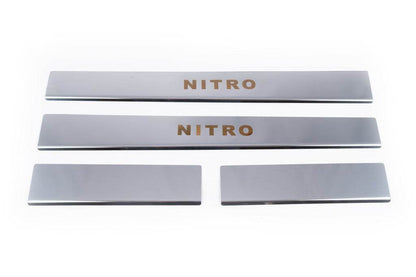 Sill Carmos on the lower part (stainless) for Dodge Nitro 2007↗ - Reelken Auto