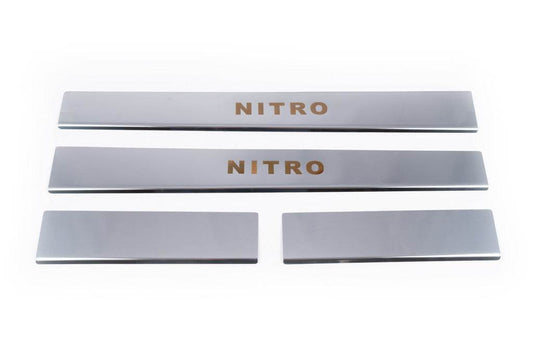 Sill Carmos on the lower part (stainless) for Dodge Nitro 2007↗ - Reelken Auto