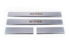 Carmos stainless steel door sill covers lower part for Dodge Nitro 2006-2011 - image 2