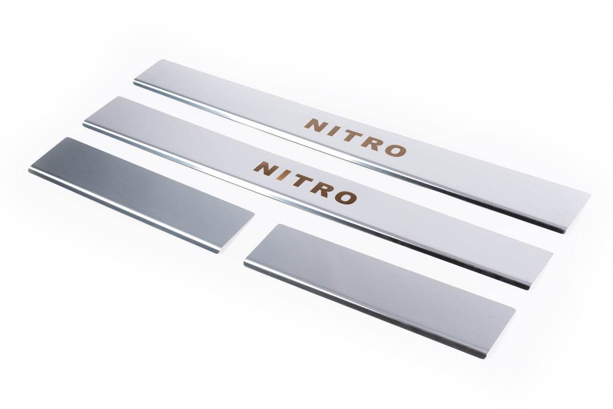Sill Carmos on the lower part (stainless) for Dodge Nitro 2007↗ - Reelken Auto