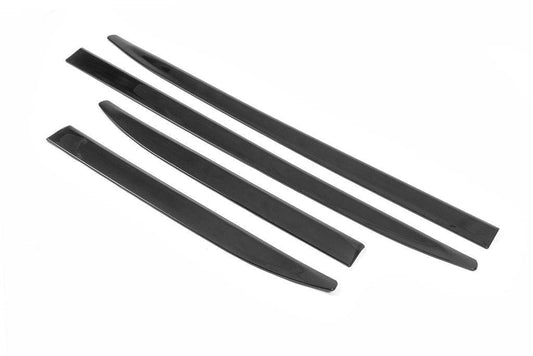 Door moldings (4 pcs., black) for Nissan Armada 2016-2024 - Reelken Auto