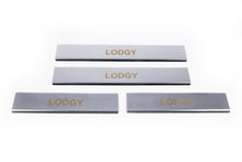 Door Sill Protectors Carmos V1 (4 pcs, Stainless Steel) for Renault Lodgy 2013-2022 - image 2