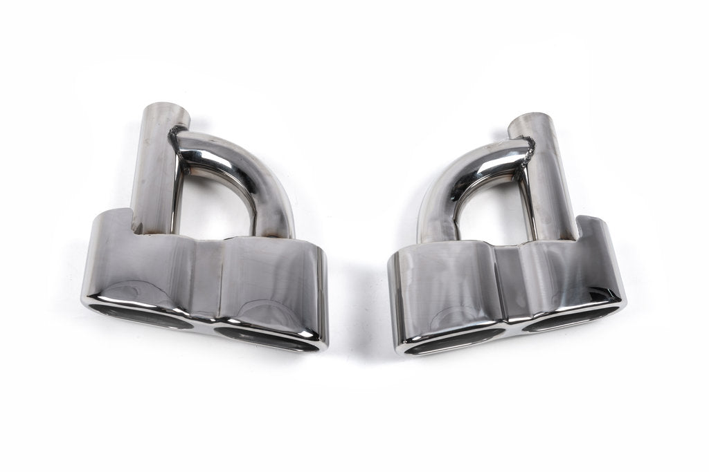 Exhaust Tips AMG C63 for Mercedes C-class W204 2007-2015 - image 2