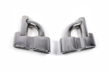 Exhaust Tips AMG C63 for Mercedes C-class W204 2007-2015 - image 2