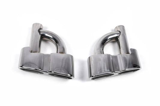 Exhaust Tips AMG V4 (2 pcs) for Mercedes-Benz - image 2